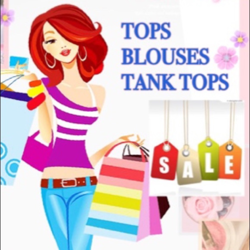 TOPS / BLOUSES / TANK TOP SECTION